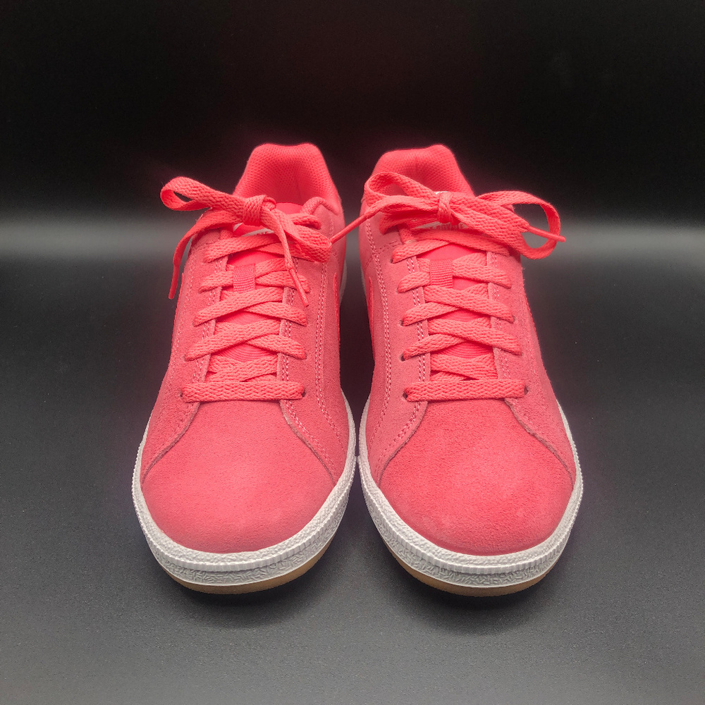 Women's Nike Court Royale Suede Pink/White - Picture 3 of 6